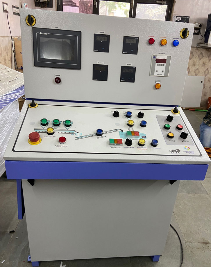 sistema de controle automático para usina de concreto – produto