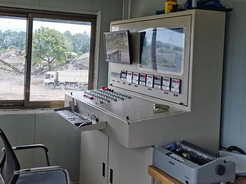 sistema de controle automático para usina de concreto