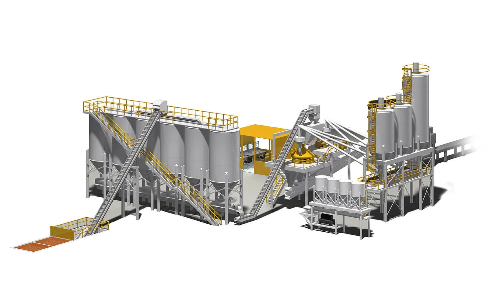 fluxo de trabalho de concreto