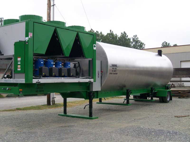 imagens de chiller de água para usina de concreto