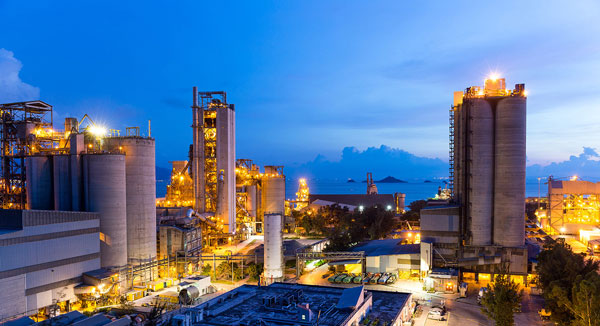 banner de usina de concreto