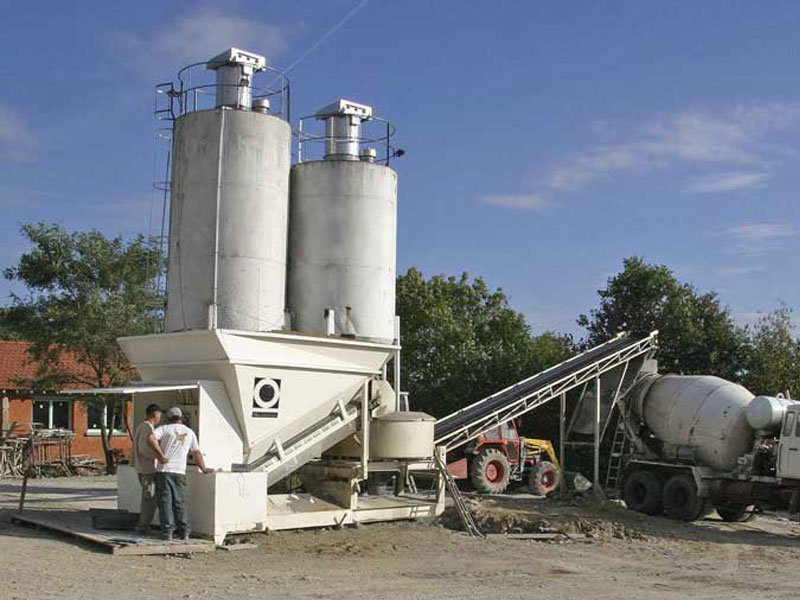 projeto de usina móvel de concreto dosado