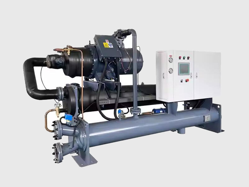 projeto de chiller de água para usina de concreto