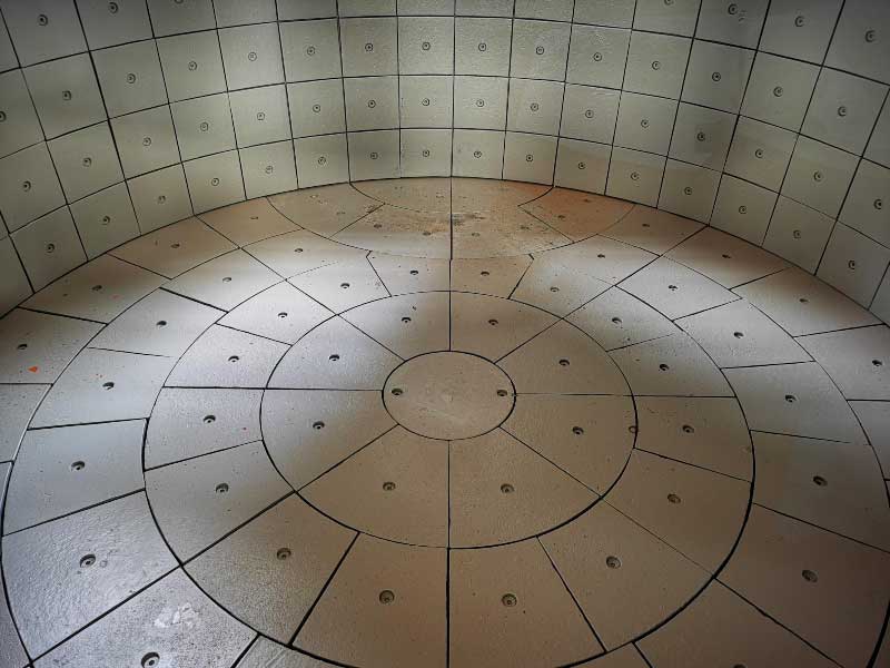 revestimentos de desgaste de misturador planetário tipo panela