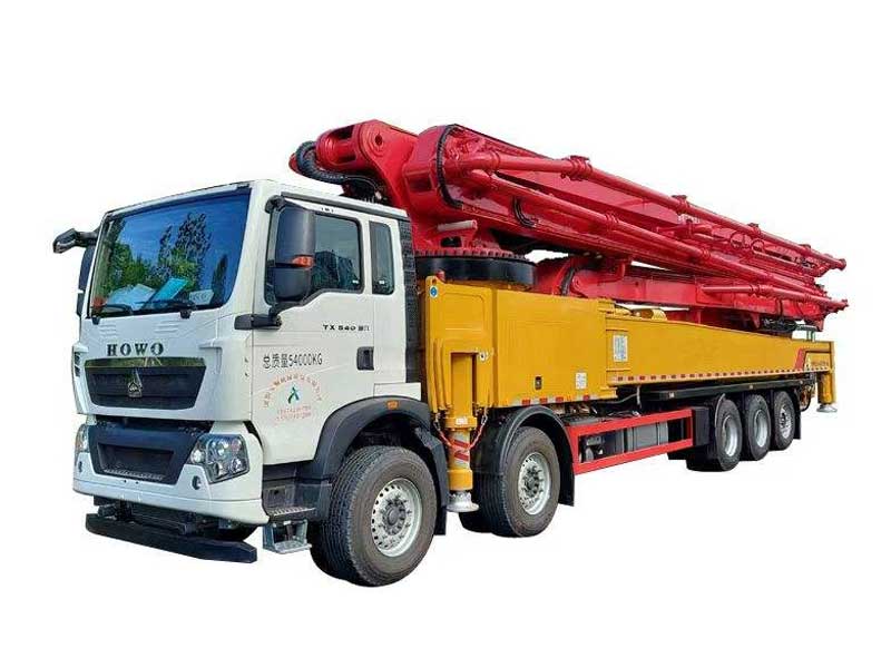 fornecedor de caminhão bomba de concreto com lança