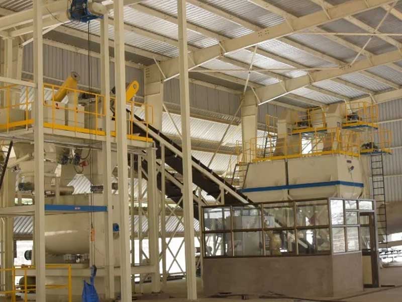 linha de produção de argamassa seca AGICO